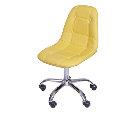 Cadeira com Rodas Botone Amarela