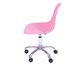 Cadeira com Rodízios Eames Paris Rosa, Rosa | WestwingNow