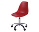 Jogo de Cadeiras Vermelha com Base Rodízio, Vermelho | WestwingNow