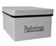 Caixa Organizadora Flat Pashimas, cinza | WestwingNow