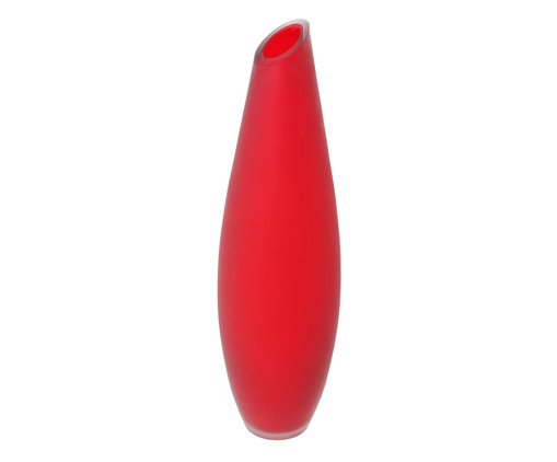 Vaso Murano Vermelho, Vermelho | WestwingNow