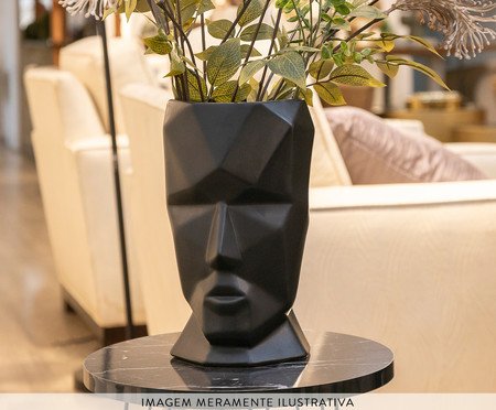 Vaso Face Preto | Westwing