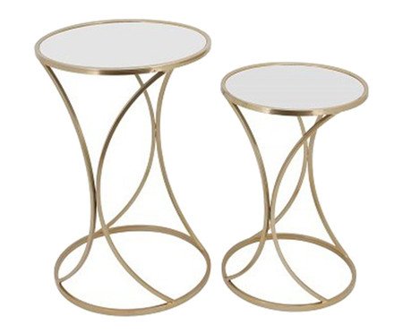 Jogo de Mesas Lateral Arcos | Westwing