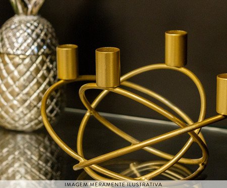 Castiçal Esfera Velas | Westwing