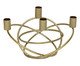 Castiçal Esfera Velas, Dourado | WestwingNow