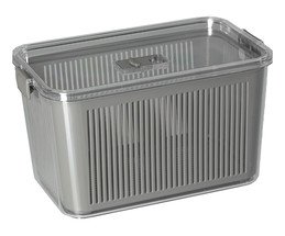Pote Slim Multiuso Cinza