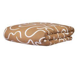 Duvet Curves Marrom Claro