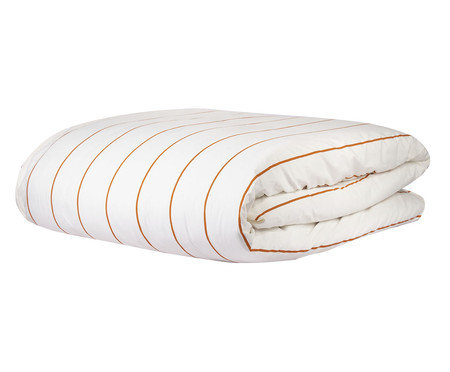 Duvet Santorini Laranja Ferrugem