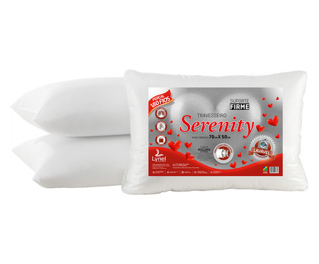 Travesseiro Serenity Suporte Firme 180 Fios | WestwingNow