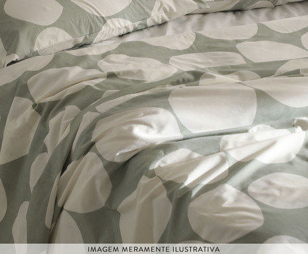 Duvet Stones Verde Celadon | Westwing