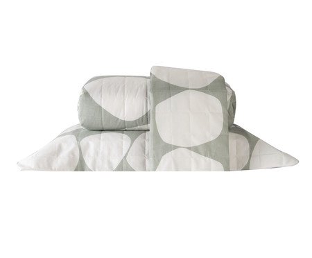 Jogo de Cobre-Leito Stones Verde Celadon