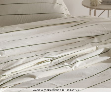 Duvet Santorini Verde Oliva | Westwing