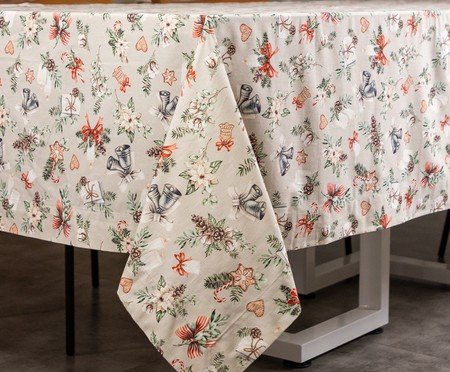 Toalha de Mesa Classic Memórias de Natal | Westwing