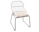 Cadeira Atenas Aço Corten Areia, white | WestwingNow