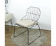 Cadeira Atenas Aço Corten Areia, white | WestwingNow