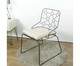 Cadeira Istambul Aço Corten Areia, white | WestwingNow