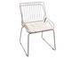 Cadeira Memphis Aço Corten Areia, brown | WestwingNow
