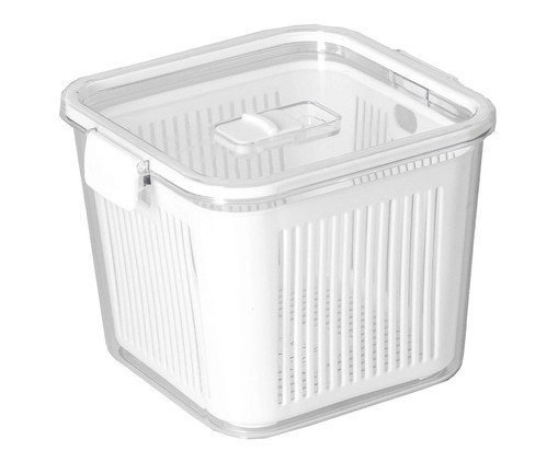 Pote Slim Multiuso Branco, Branco | WestwingNow