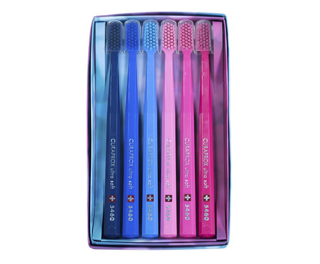 Kit Escova Dental Blue Pink Ultrasoft Edição Limitada Rosa e Azul | WestwingNow
