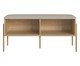 Sapateira Banco Estofada Oslo Hanover e Dourado, Natural | WestwingNow