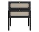 Mesa de Cabeceira Tela II Oslo Nero, black | WestwingNow
