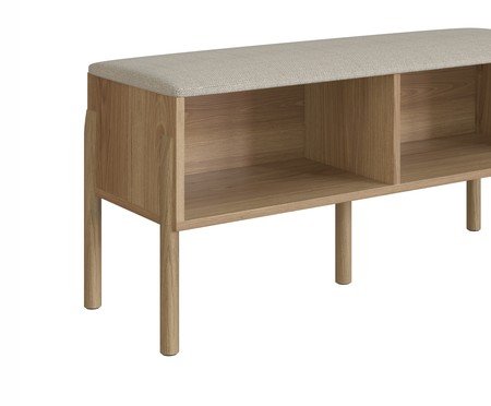 Sapateira Banco Estofada Oslo Hanover | Westwing
