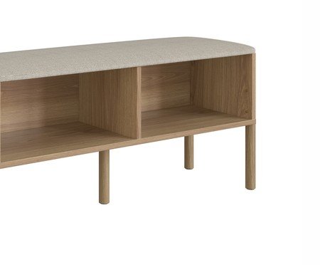 Sapateira Banco Estofada Oslo Hanover | Westwing