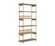 Estante Tela Oslo Hanover e Dourado, Natural | WestwingNow