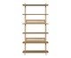 Estante Tela Oslo Hanover e Dourado, Natural | WestwingNow