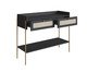 Aparador Tela Oslo Nero e Dourado, black | WestwingNow