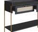 Aparador Tela Oslo Nero e Dourado, black | WestwingNow