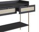 Aparador Tela Oslo Nero e Dourado, black | WestwingNow