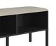 Sapateira Banco Estofada Oslo Nero, black | WestwingNow
