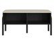 Sapateira Banco Estofada Oslo Nero, black | WestwingNow