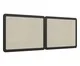 Cabeceira Tela Oslo Nero, black | WestwingNow