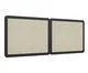 Cabeceira Tela Oslo Nero, black | WestwingNow
