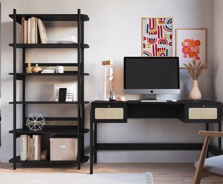 Estante Tela Oslo Nero | Westwing