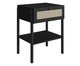 Mesa de Cabeceira Tela Oslo Nero, black | WestwingNow