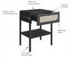 Mesa de Cabeceira Tela Oslo Nero, black | WestwingNow