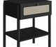 Mesa de Cabeceira Tela Oslo Nero, black | WestwingNow