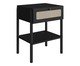 Mesa de Cabeceira Tela Oslo Nero, black | WestwingNow