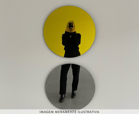 Espelho Bola Amarelo | WestwingNow