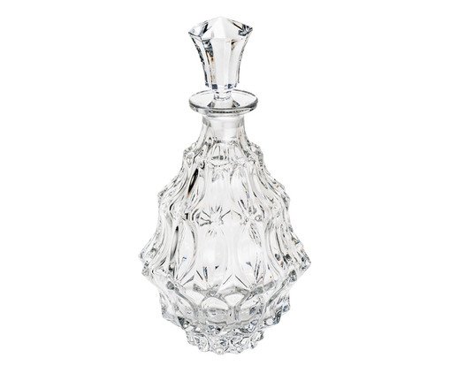 Garrafa para Whisky em Cristal Ecológico Uma - Transparente, Transparente | WestwingNow