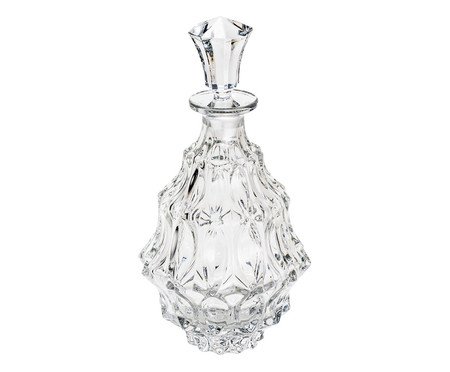 Garrafa para Whisky em Cristal Ecológico Uma - Transparente | Westwing