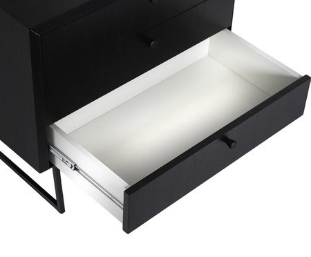 Mesa de Cabeceira Cecília Preta | Westwing