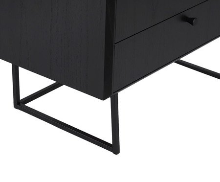 Mesa de Cabeceira Cecília Preta | Westwing