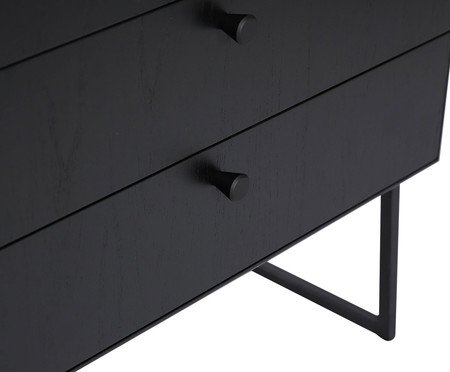 Mesa de Cabeceira Cecília Preta | Westwing