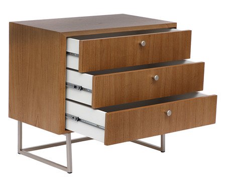 Mesa de Cabeceira Cecília Natural | Westwing