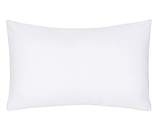 Capa de Almofada Acetinado Cabeceira Fendi 300 Fios, Bege | WestwingNow