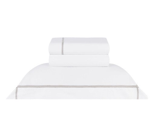 Jogo de Lençol Navy Fendi 200 Fios, white,multicolor | WestwingNow